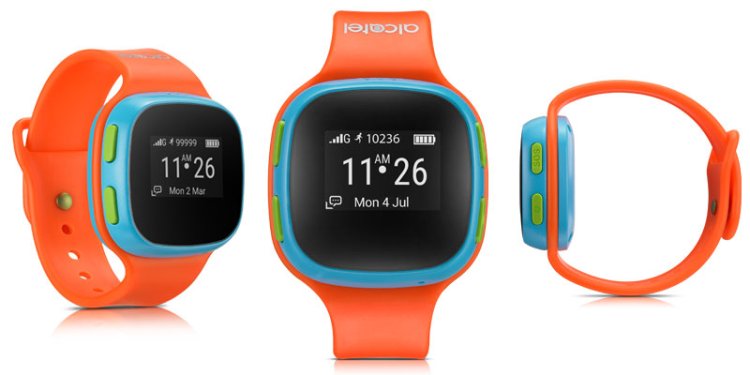 Smartwatch Alcatel Move Time Kids Watch SW10 orange - Click Image to Close