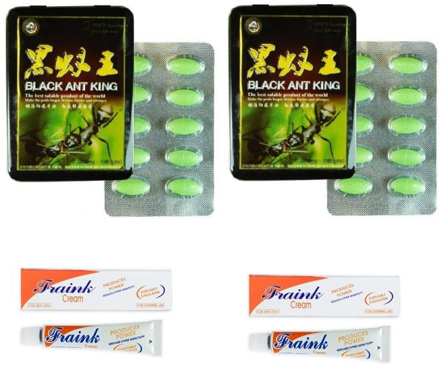 Black Ant King with Fraink Cream 2 Pack/s - Click Image to Close