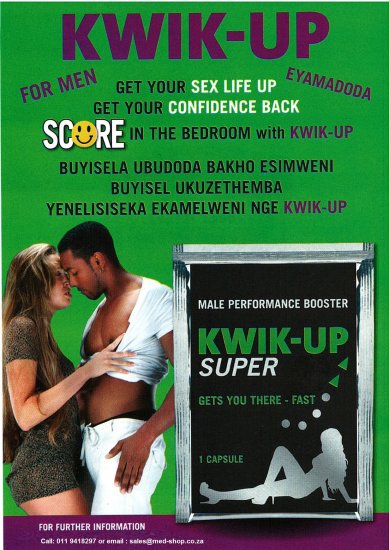 Kwik Up Super 1 Capsule Pack - Click Image to Close