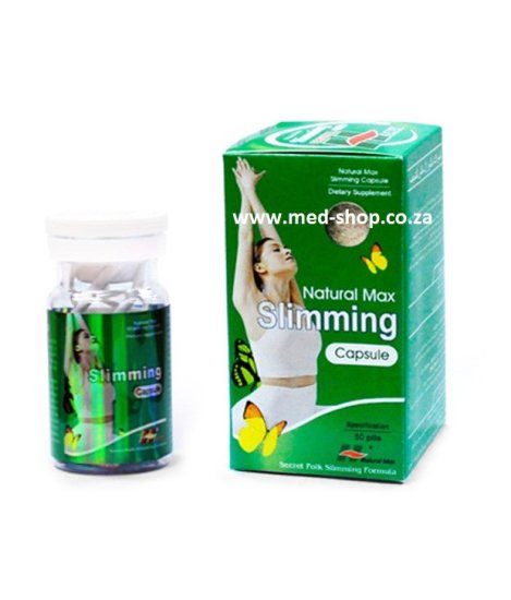 Natural Max Slimming Capsules Green 1 Bottle - Click Image to Close