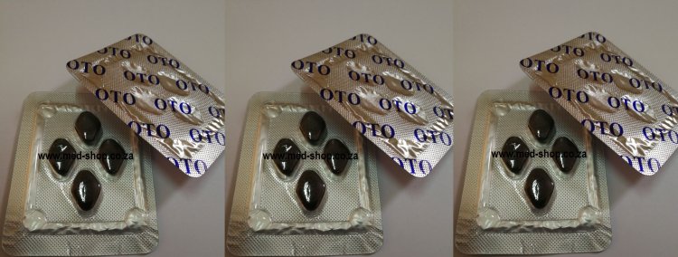 OTO Black 200mg Blister Pack 4 tablets - Click Image to Close